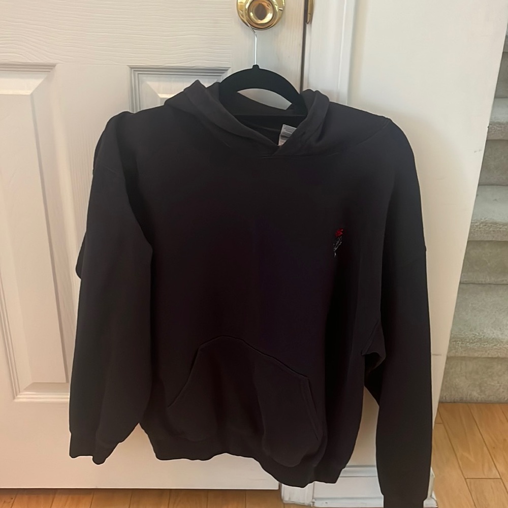 Rue 21 Rose Black Hoodie